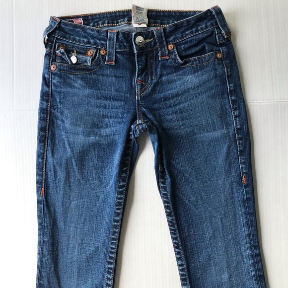 True Religion Women’s “Becky” Bootcut Low Rise Jeans Size 26 - Picture 4 of 9